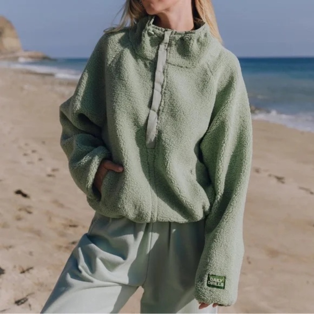 Daily Drills Cozy Quarter Zip Harbour